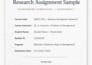 assignment typing and ms word formatting